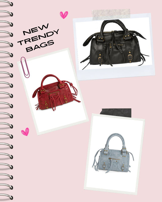 β¨ Draag jouw dag: Ontdek onze nieuwe Leather Goldy Tas π