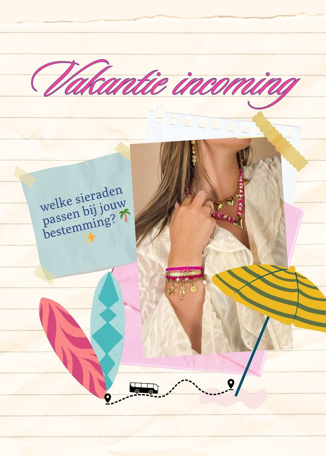 ✈️ Vakantie in zicht: sieraden per bestemming