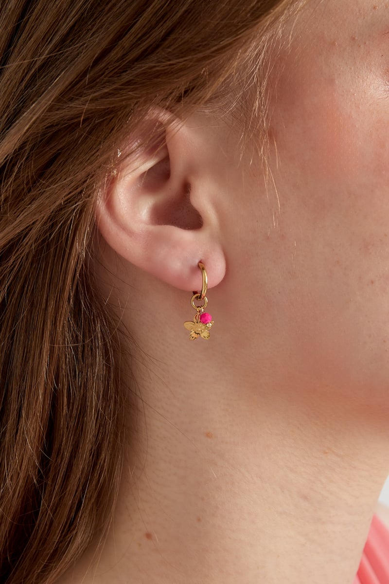 pearl blossom earrings