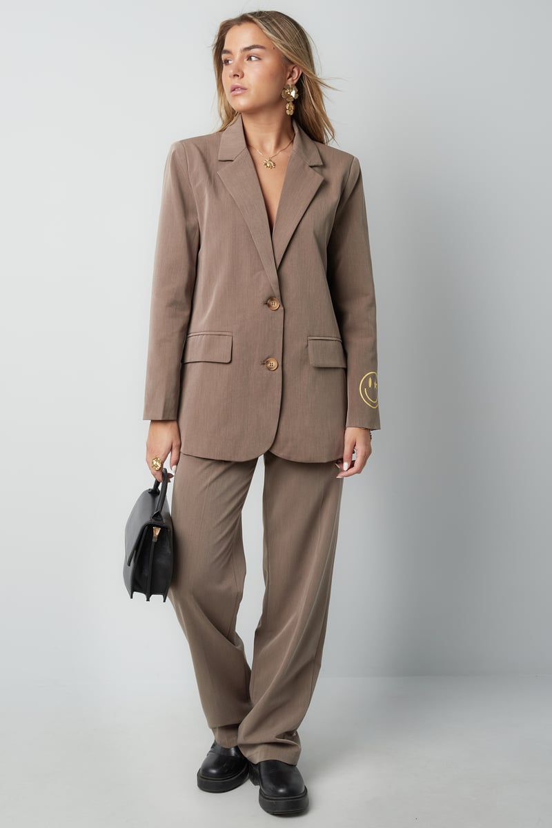 Show Your Smile trousers - grey