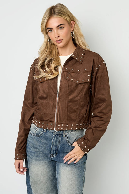 Suede Jacket Studs