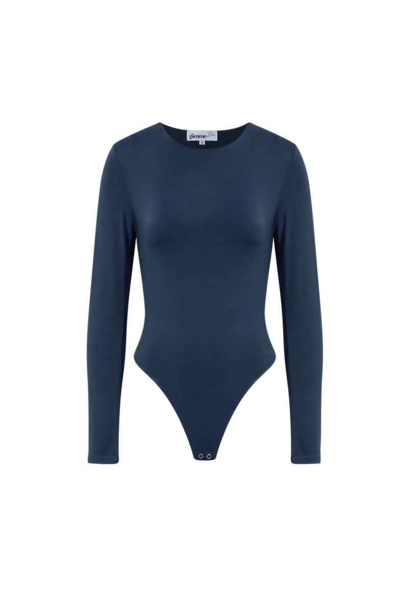 Nylon Shapewear Bodysuit Solid color Basic All Fit  Clothes