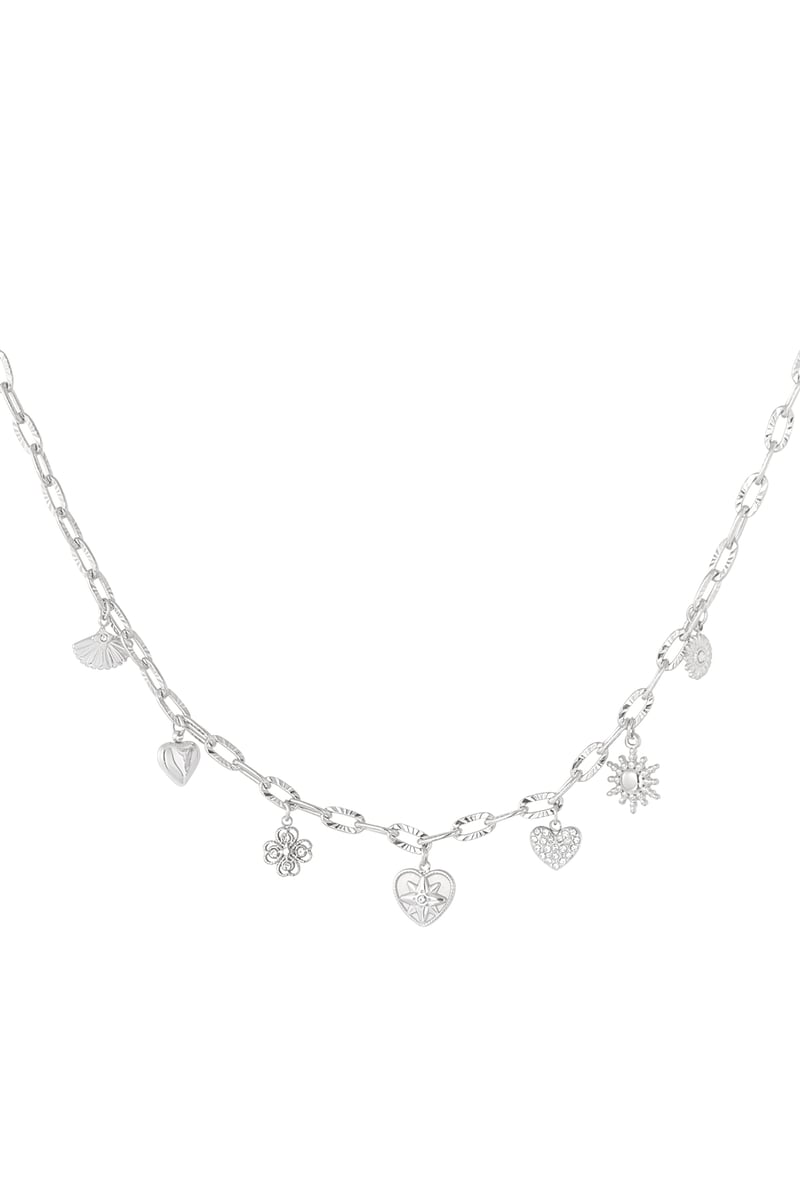 charm necklace daily style