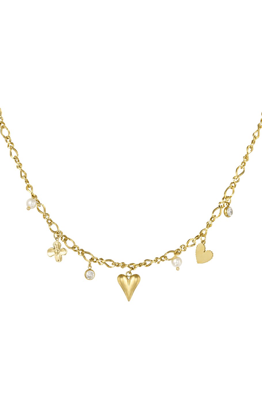 SPARKLING LOVE KETTING - GOUDEN KETTING