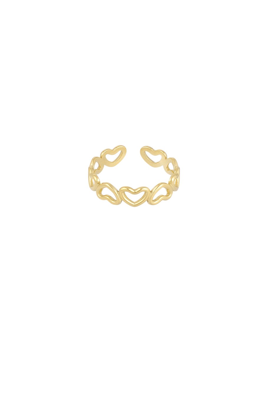 LOVE ALL OVER RING - GOUDEN RING
