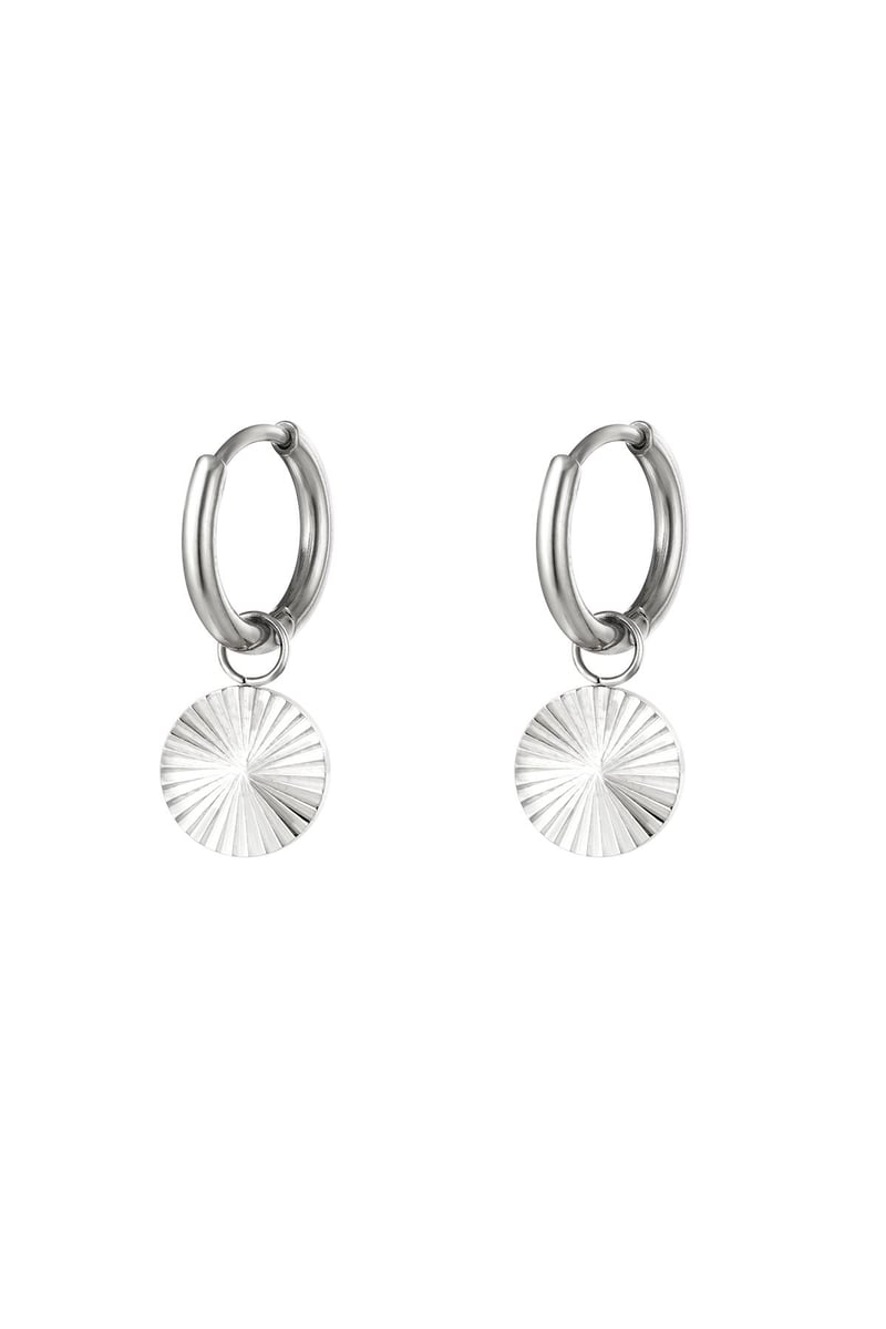 stainless steel earrings circle