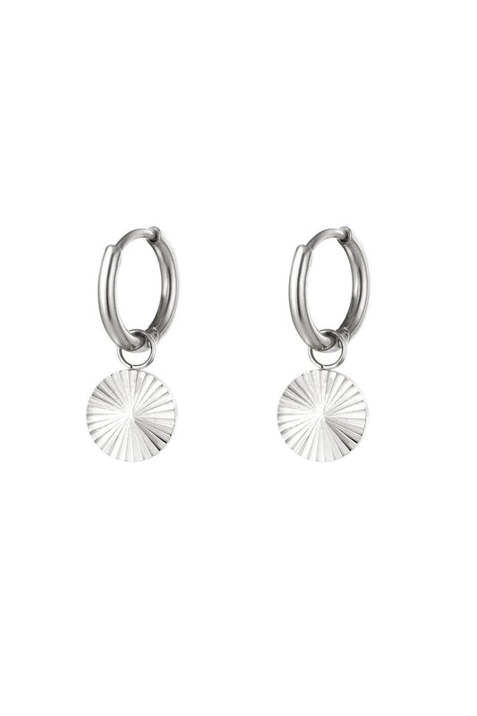 stainless steel earrings circle