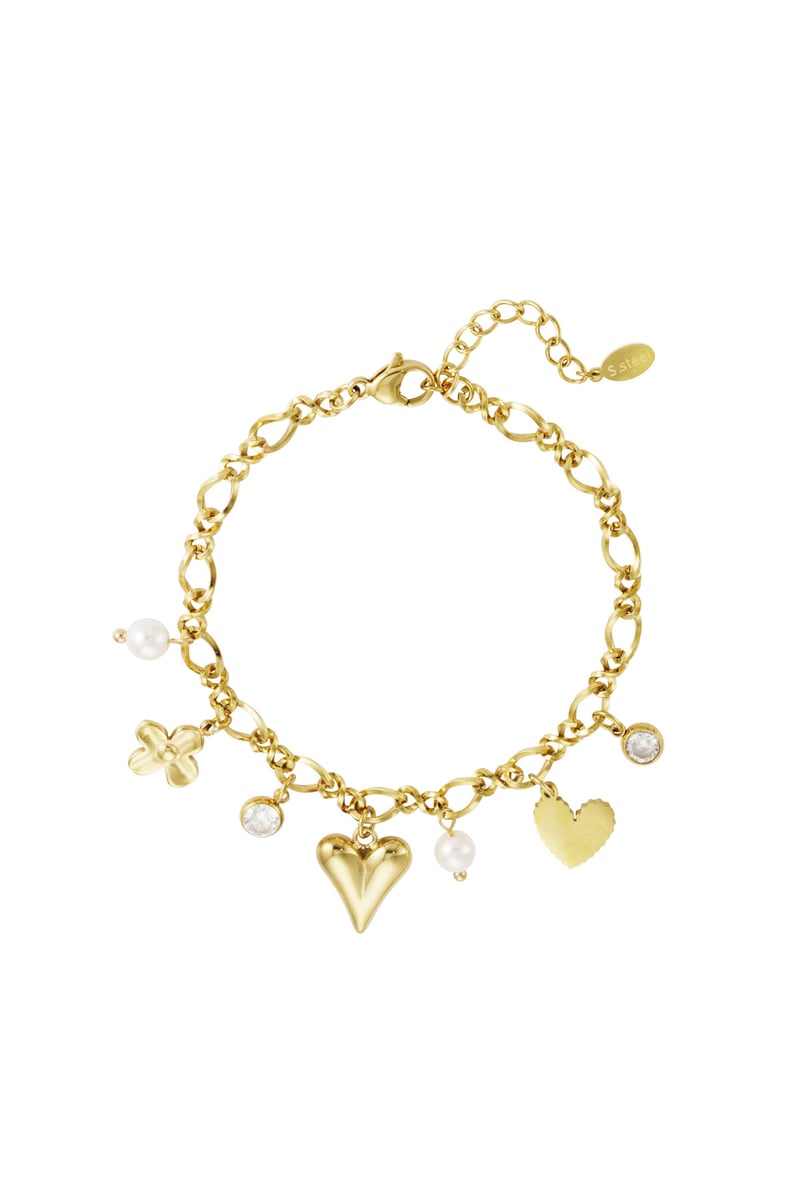 sparkling love bracelet