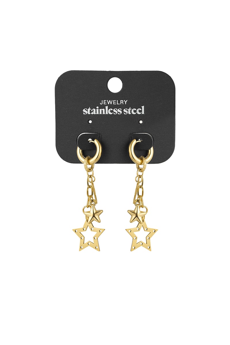Earrings starry nights - Silver Color color