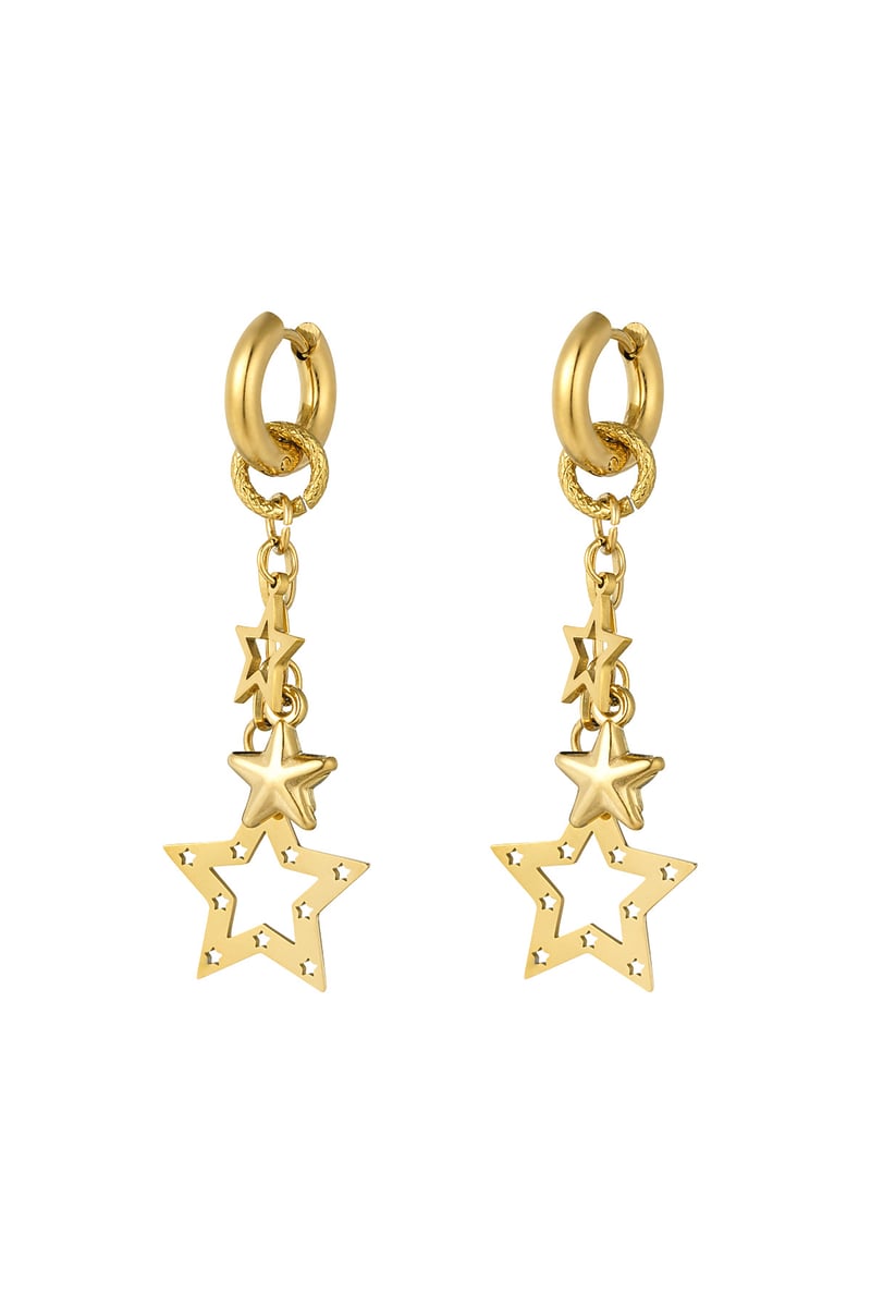 Earrings starry nights - Silver Color color