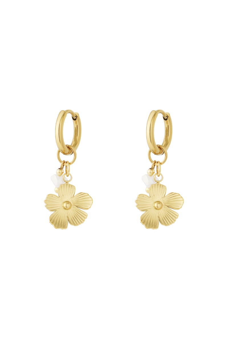 Sunlit flower Earrings