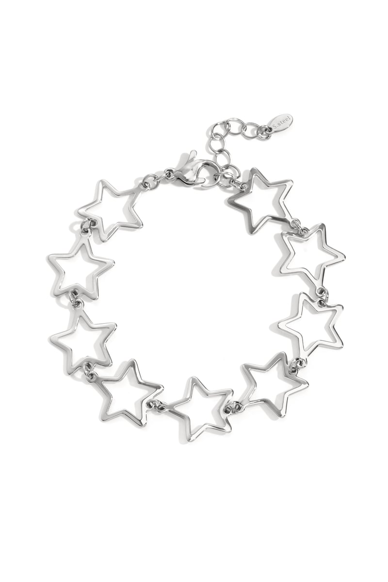 Stainless Steel Chain Bracelets Star Casual Daily Simple Series Women's jewelry