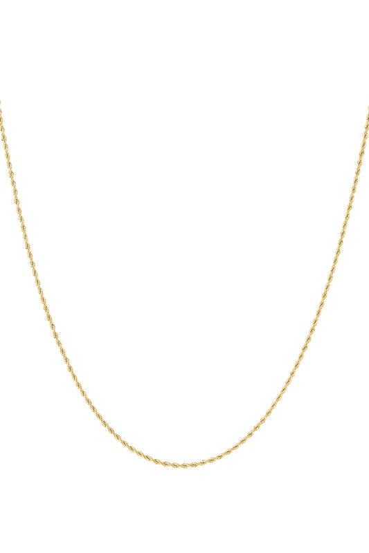 Necklace Like a Boss Gold Color Stainless Steel
