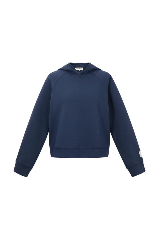 Polyester fiber (polyester) Hoodies & Sweatshirts Solid color Sporty All Fit Clothes
