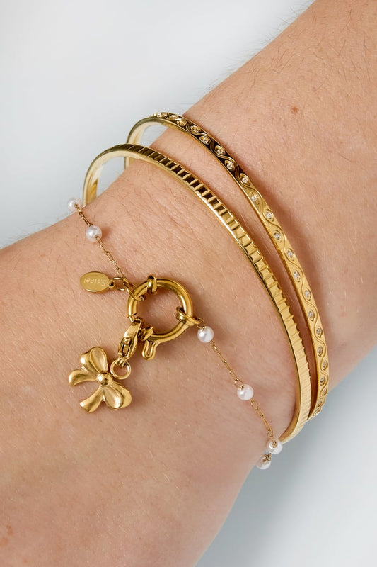 Stainless Steel Bangles Geometric Casual Daily Simple Series Women's jewelry