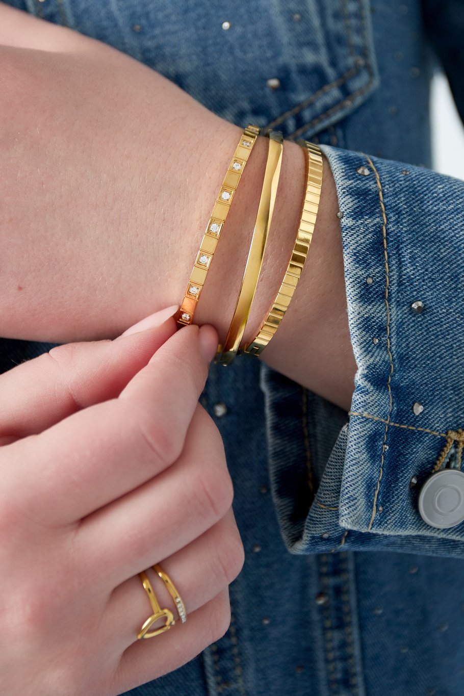 Bangel Basic - Gouden Armband