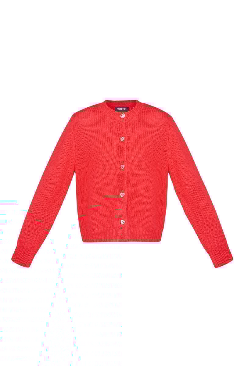 Knitted Love Cardigan - grey