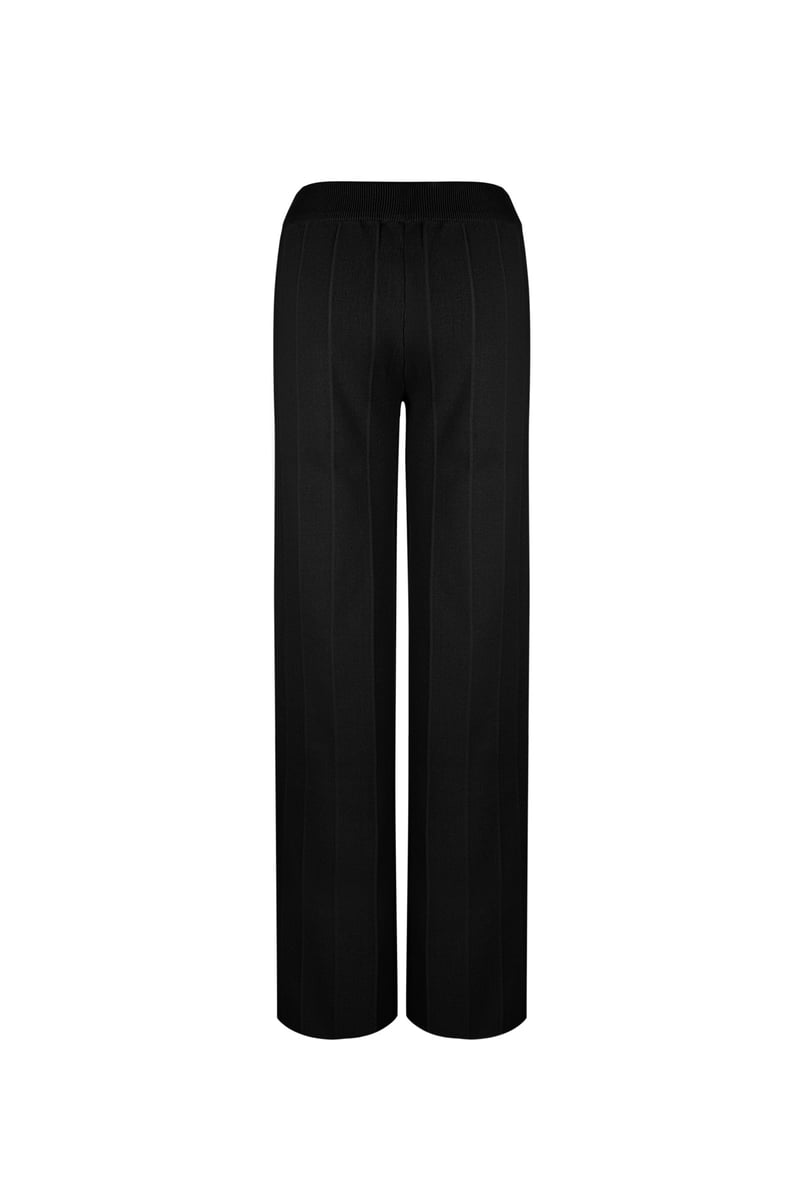 Comfy knitted pants - Black