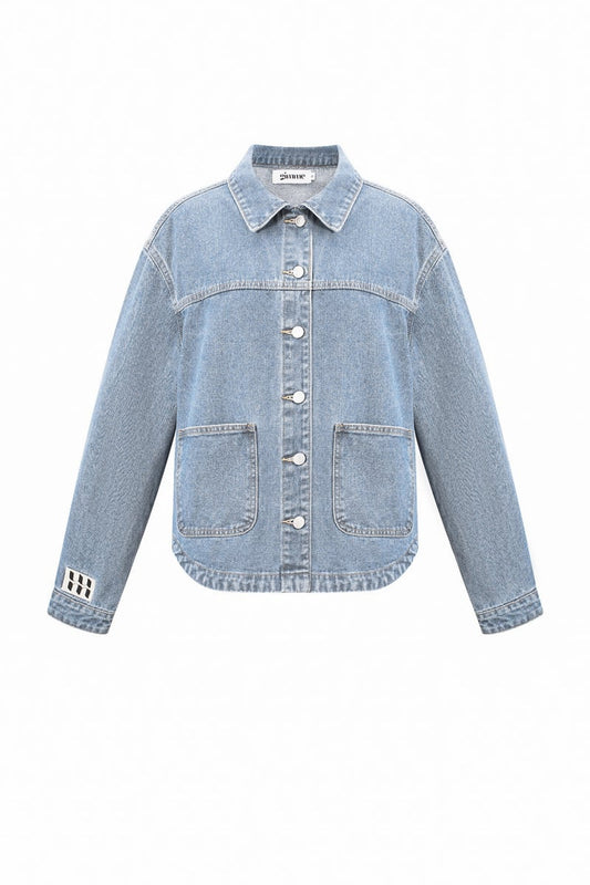 Gimme denim blouse