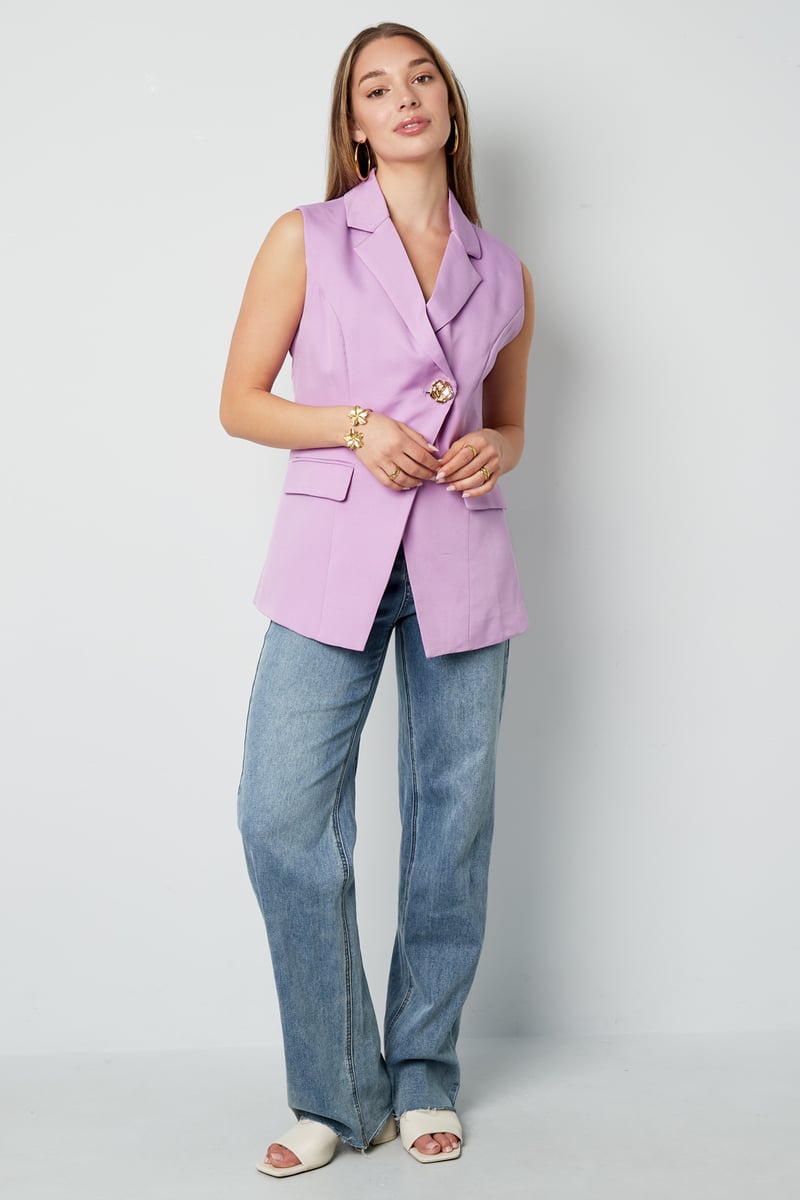 The Sleeveless Blazer