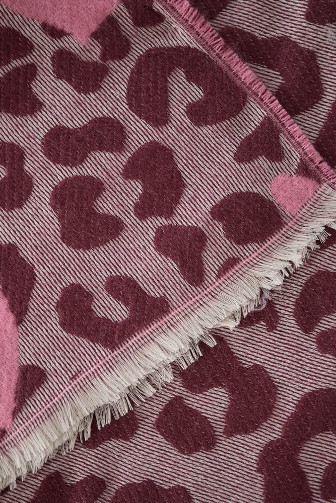 Leopard love scarf