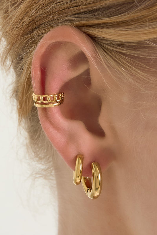 Copper Ear Cuffs Geometric Casual Daily