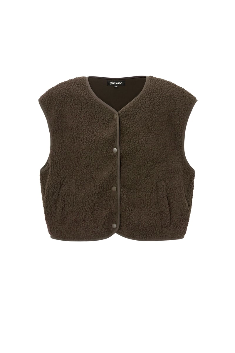Fluffy Teddy vest