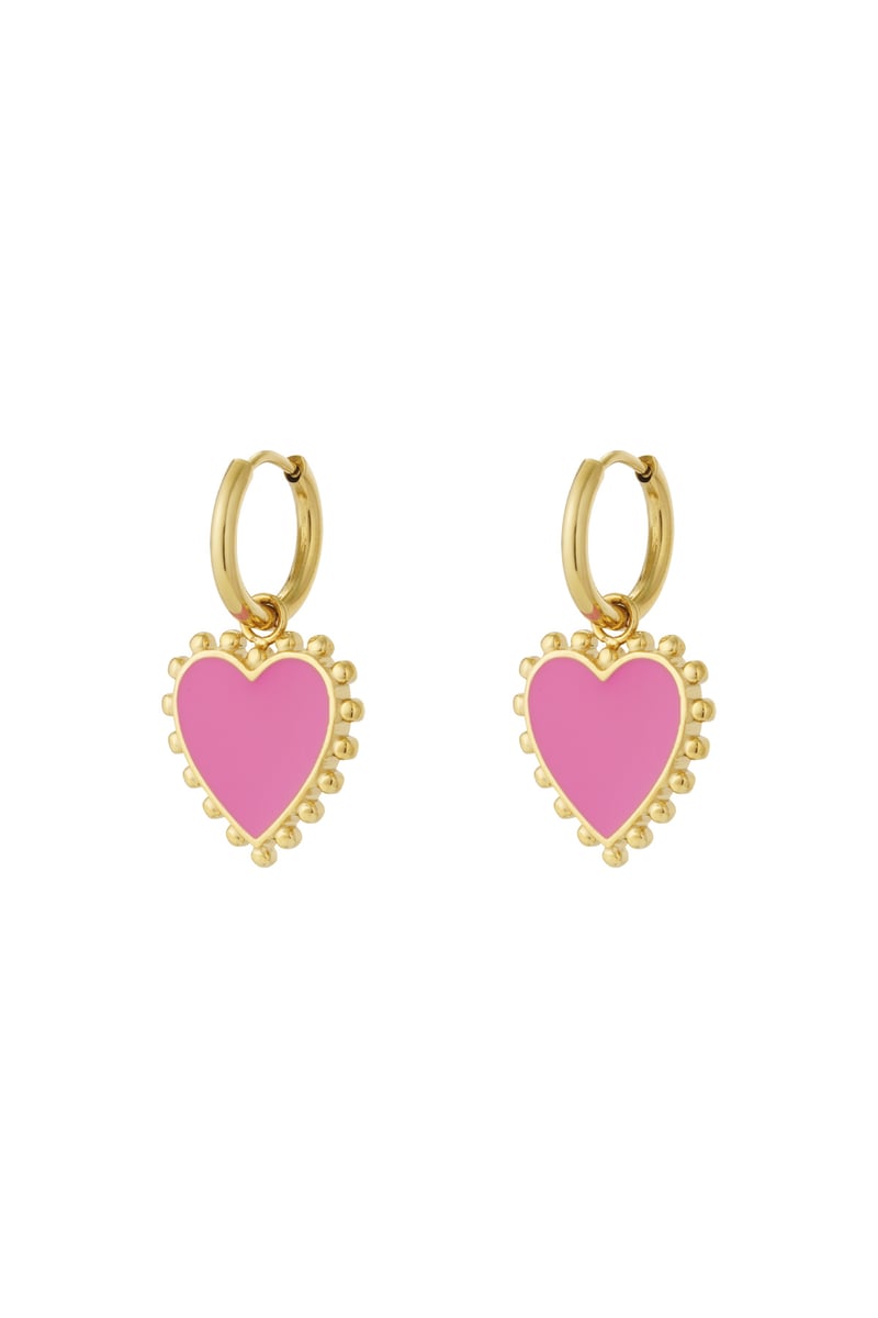 Funky Heart Earrings
