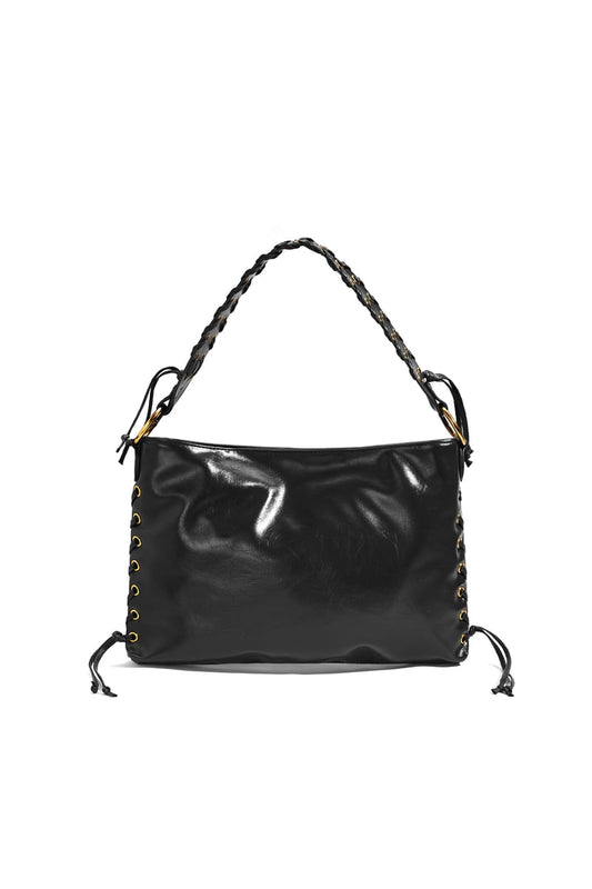 Shoulder Bags Solid Color Casual PU Daily Accessories