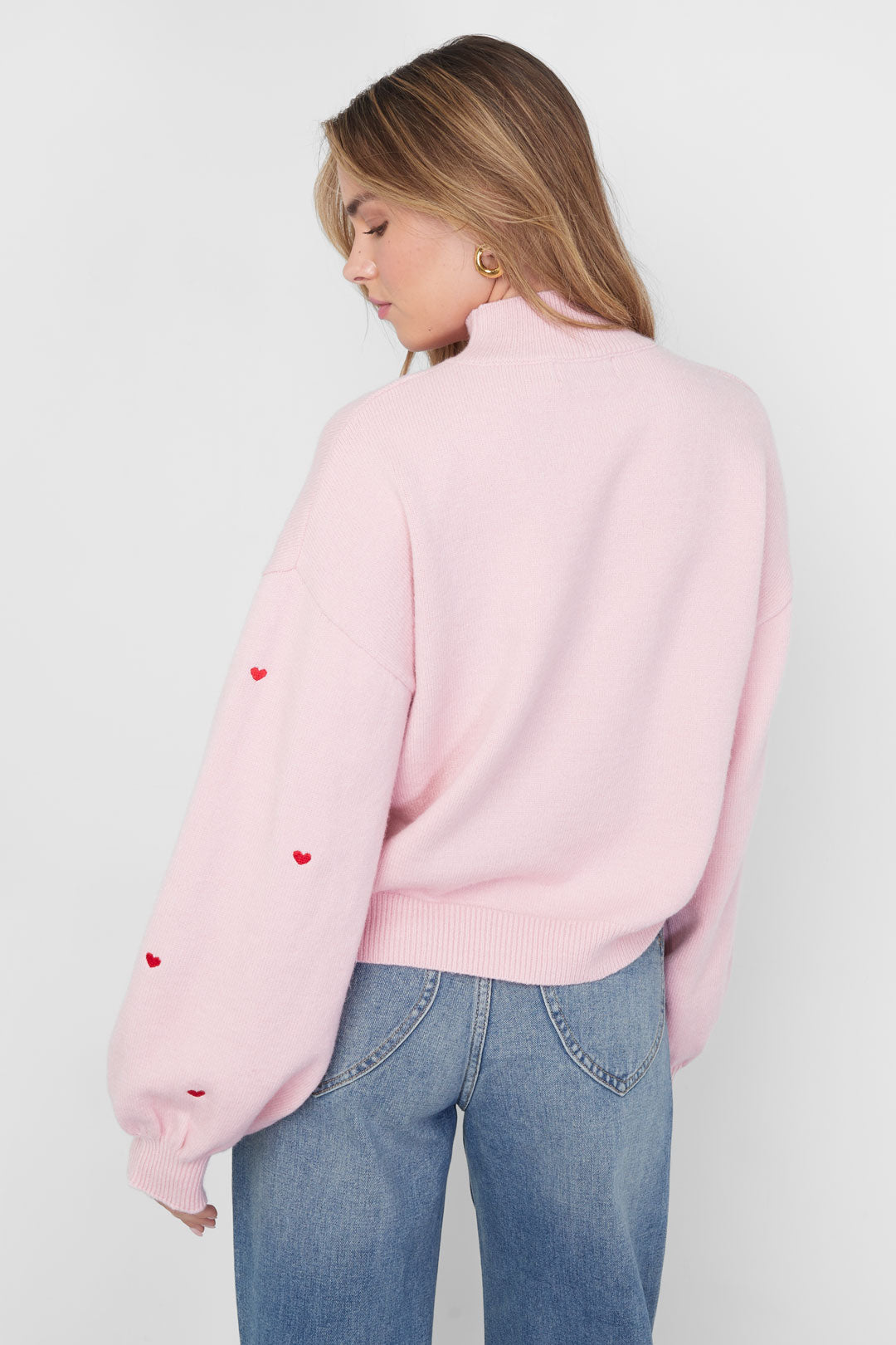 Knit sweaters Heart Casual All Fit Clothes