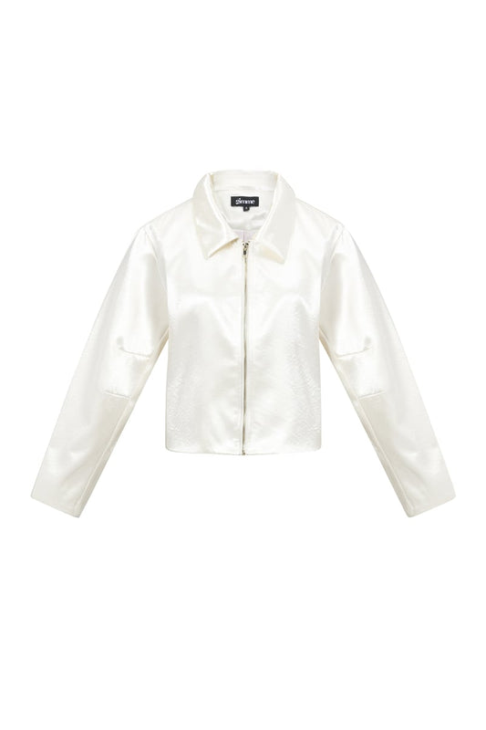 Satin Look Jacket