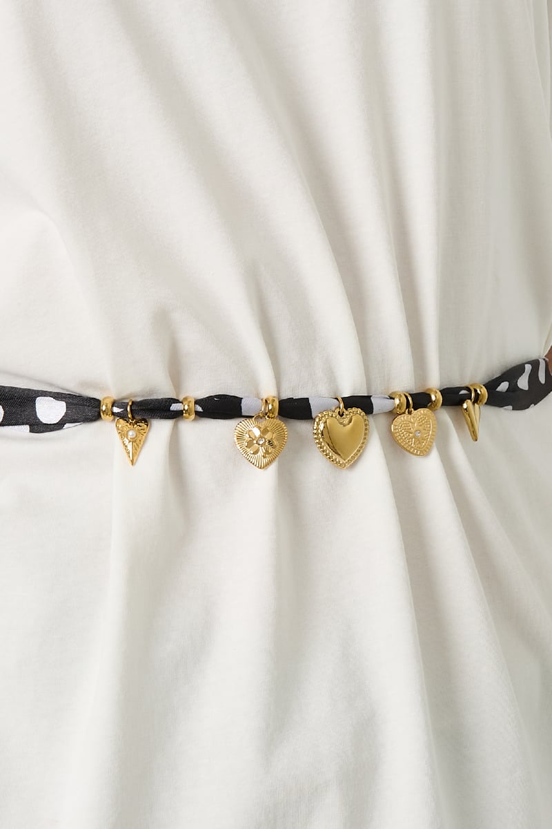 Stainless Steel Long Necklaces Heart Casual Daily Simple Series Women's jewelry