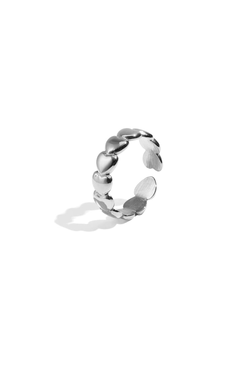 Stainless Steel Minimalist Rings Heart Casual Daily Simple Series Women's jewelry