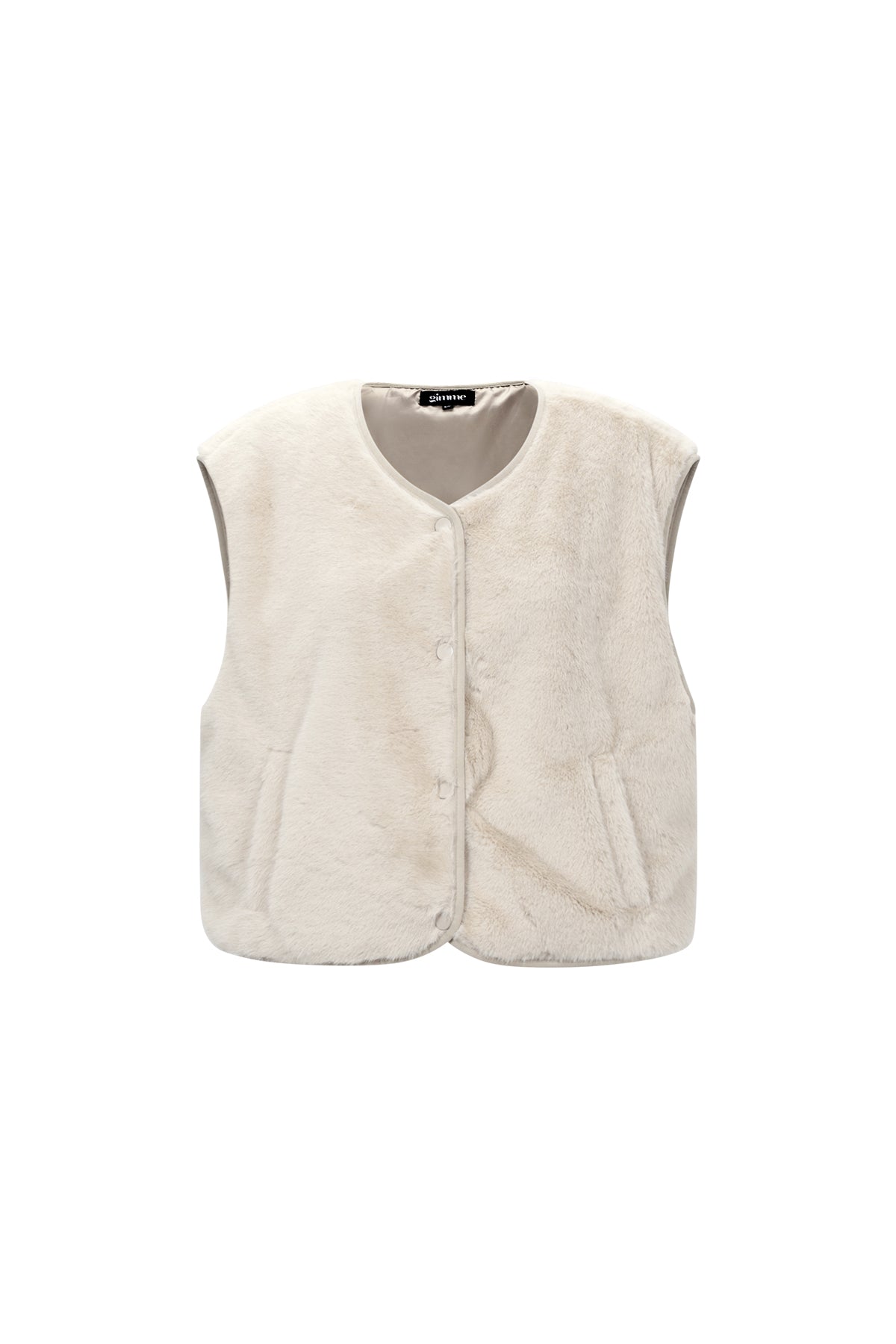 Polyester fiber (polyester) Vests Solid color Fall/Winter Clothes