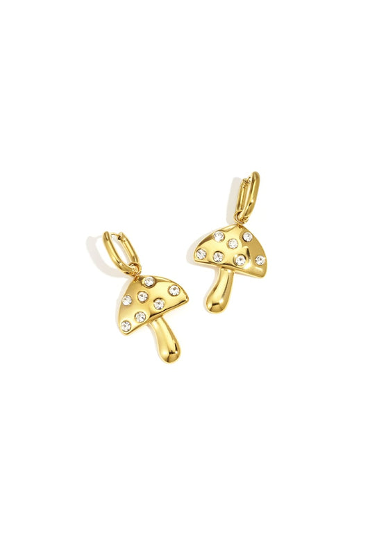 Stainless Steel Drop Earrings plant Casual Daily Simple Series Women's jewelry