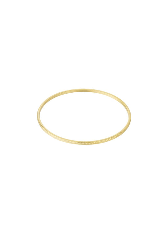 Sleek shine bangle