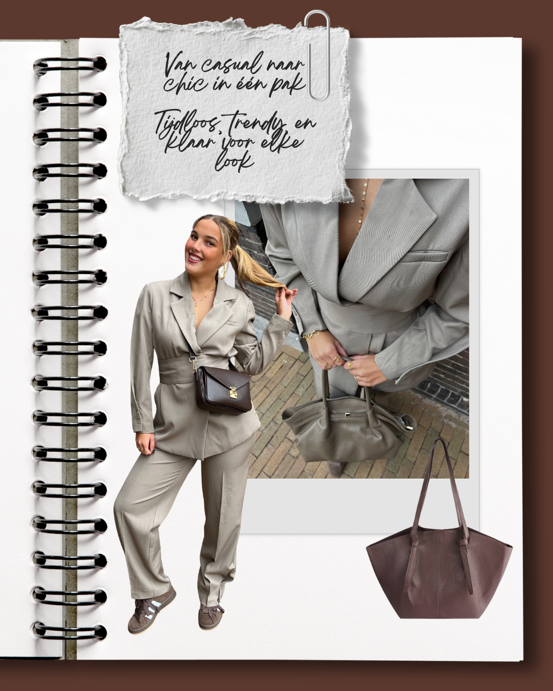 Van casual naar chic in één pak✨