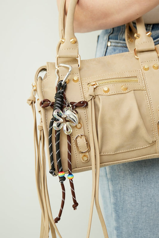 Happy pride pendant - Orange pink