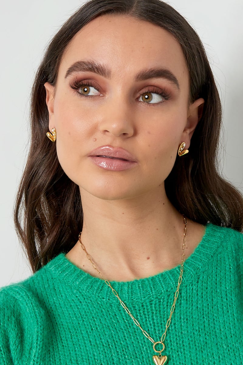 open pearl heart earrings