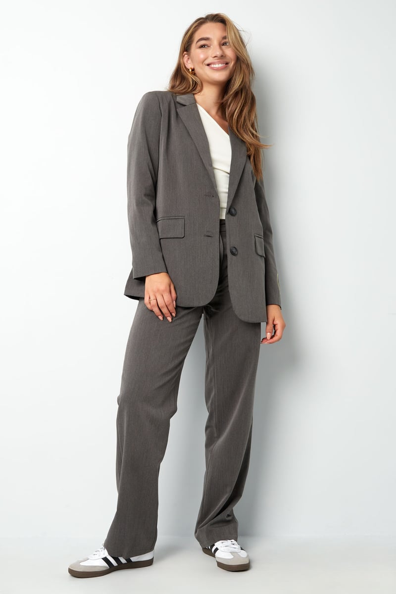 Show Your Smile trousers - grey