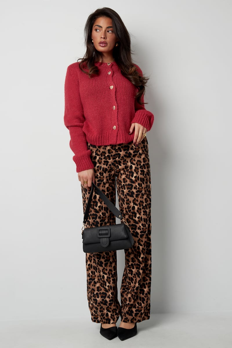 Knitted Love Cardigan - grey