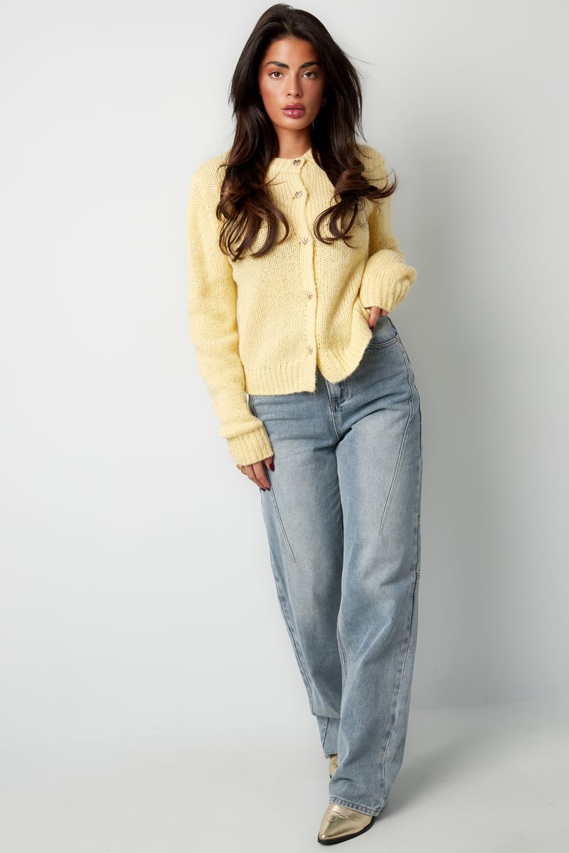 Knitted Love Cardigan - grey