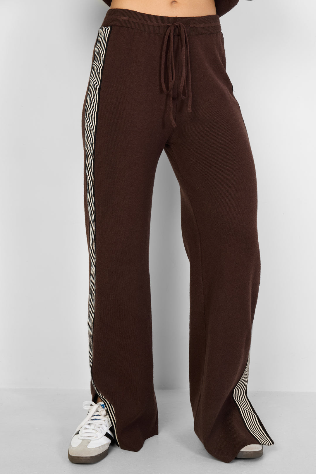 Straight trousers Colour clash Sporty autumn/winter clothing