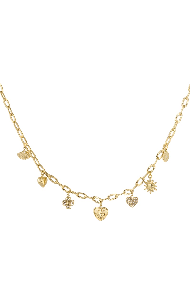 charm necklace daily style