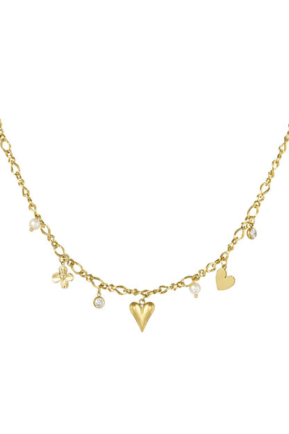 SPARKLING LOVE KETTING - GOUDEN KETTING