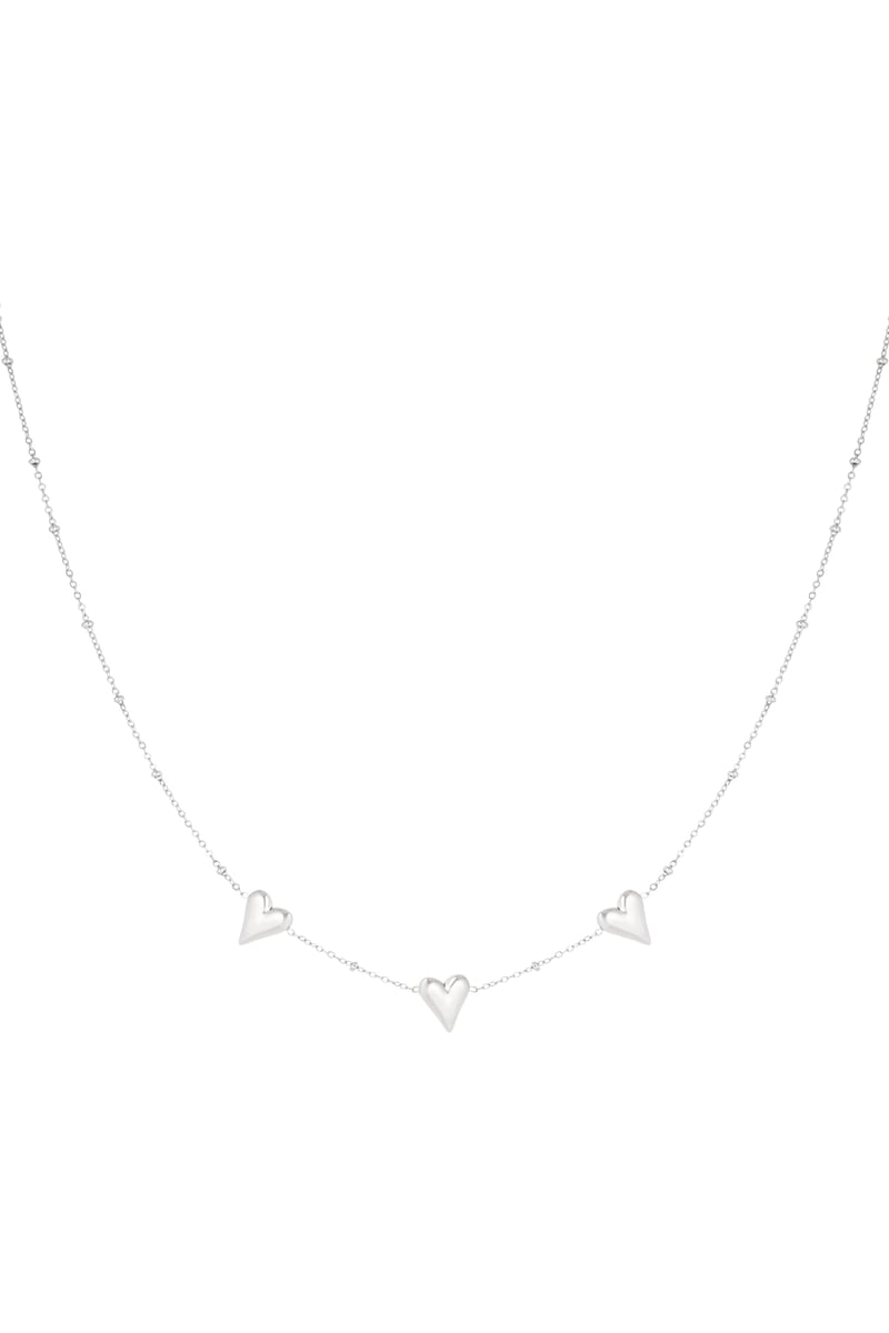triple love necklace