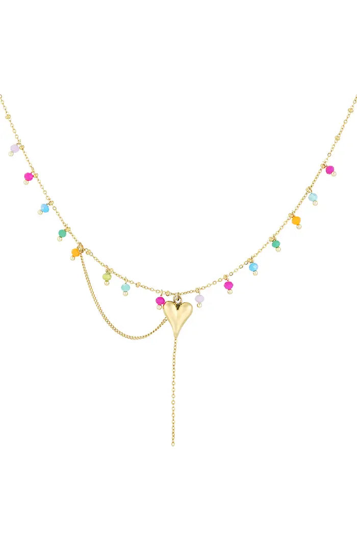COLOR YOUR HEART - KETTING