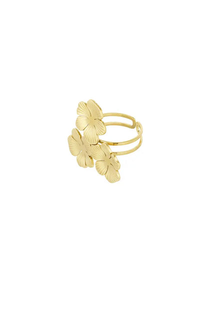 TRIPLE FLOWER - RING