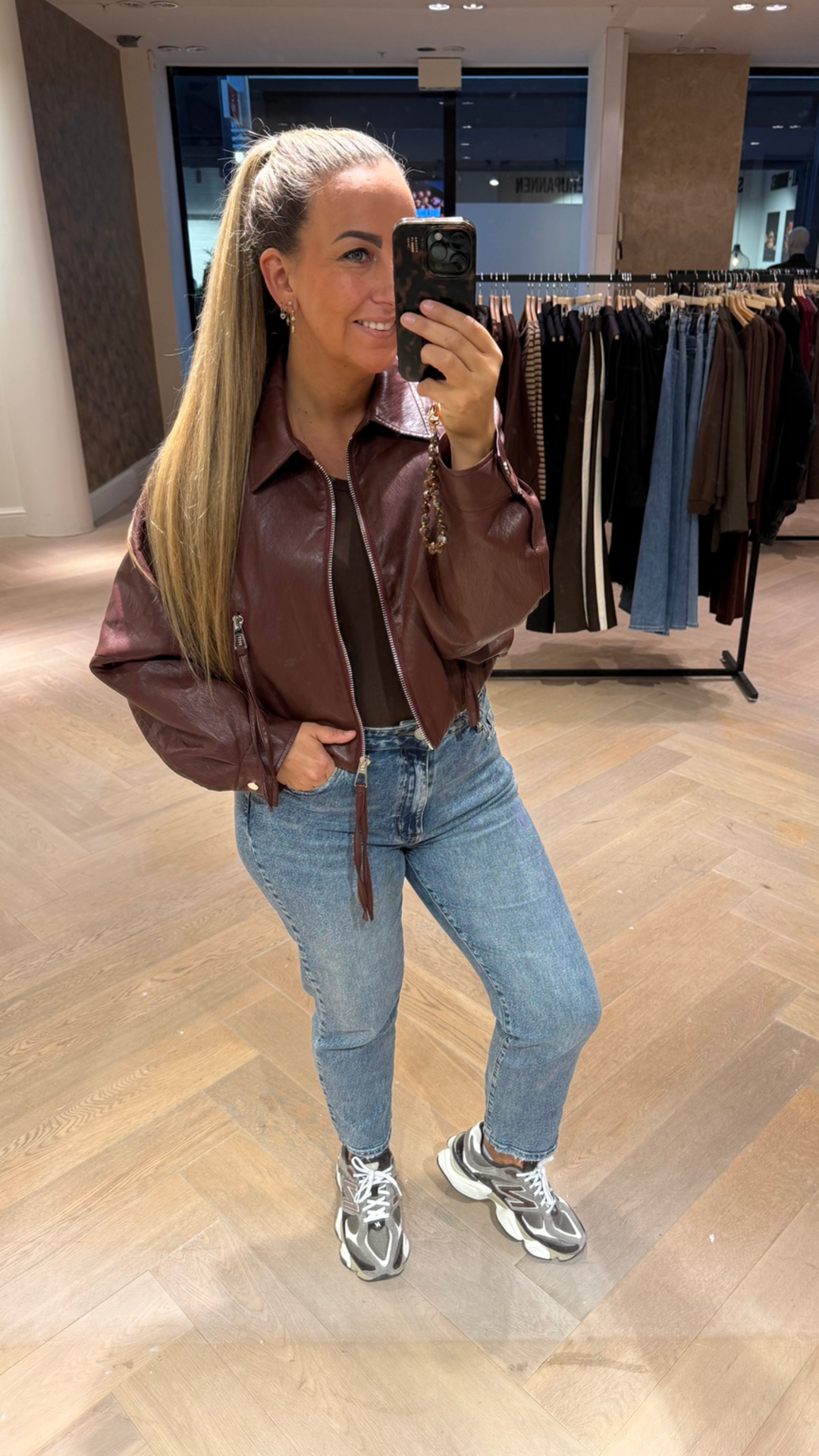 Ambika biker jacket