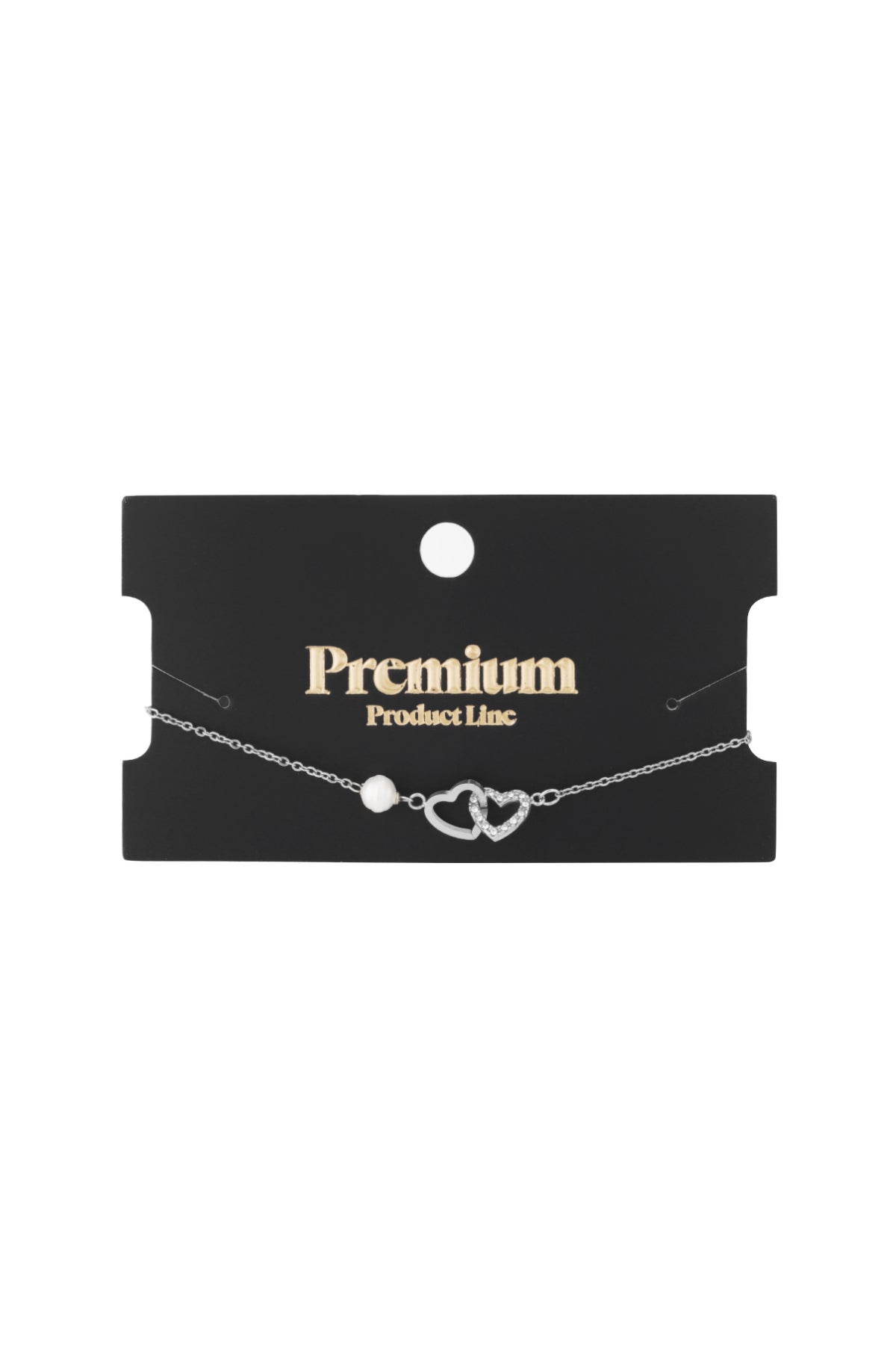 Bracelet forever hearts - Gold Color Stainless Steel